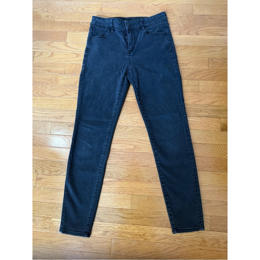 American Eagle Black Hi-Rise Jeggings (Ne(x)t Level Stretch)